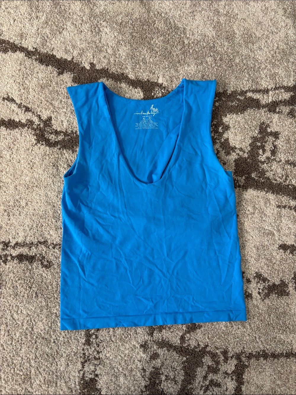 Intimately Free People - Clean Lines Cropped Muscle Cami Tank Top!!
